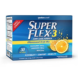 Preisvergleich Produktbild SUPERFLEX-3 Brausepulver (30 Tütchen - GLUCOSAMIN + CHONDROITIN + MSM)