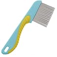 URBANMAC Long Handle New Lice Treatment Comb for Head Lice/Nit Lice Egg Removal Stainless steel Long Teeth For Men Women - Color May Vary