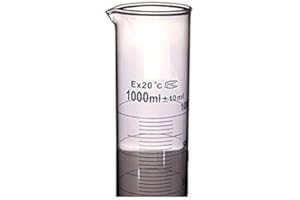 Rocwing - Cylindre en verre borosilicate 3.3 pour laboratoires (1000 ml)