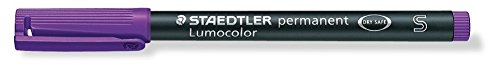 Staedtler 313 WP8 Feinschreiber Universalstift Lumocolor permanent, Staedtler Box mit 8 Farben - 2