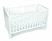 BreathableBaby 2 Sided Cot Mesh Liner (White Mist)