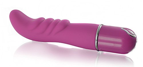 Deluxe-Vibrator-silky-soft-G-spot-vibrator-made-of-silicone-with-wavy-surface