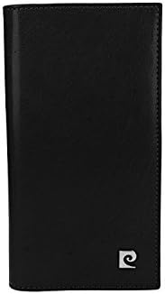 Wallet man vertical PIERRE CARDIN black in leather portacredit cards VA2180