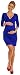Happy Mama. Women's Maternity Jersey Tulip Dress Easy Breastfeeding S-4XL. 236p (Royal Blue, 10)
