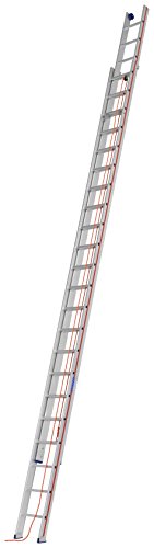 Preisvergleich Produktbild HYMER Seilzugleiter, zweiteilig SC60, 2 x 22 Sprossen, 605144