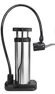 Swabs Portable Bicycle Bike Cycle Mini Foot Air Pump Football Hand Ball Inflator | Foot Activated Floor Pump Mini Portable Portable 80 PSI Bike Bicycle Tire Floor Pump 1 pcs - Multi Color