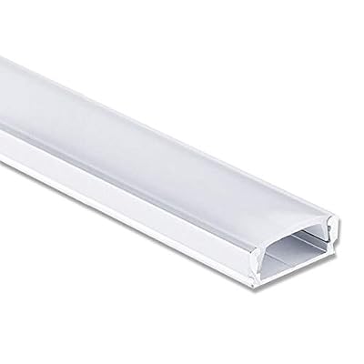 INNOVATE Profilé en aluminium 2 mètres - Profilé en aluminium pour bandes LED/bandes Dimensions: bande ALU 2000 mm x 17 mm x 7 mm