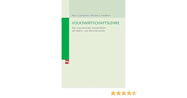 Volkswirtschaftslehre Das Internationale Standardwerk Der - 
