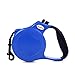 Produktbild AREDOVL Einziehbare Hundeleine für hohe Beanspruchung Ideal für kleine, mittlere und große Hunde bis zu 50kg (Color : Blue, Size : 8M-Round Rope)