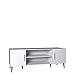 Produktbild Mirjan24  TV Tisch Bello B10, TV Schrank im skandinavischen Stil, Fernsehtisch, Lowboard, Fernsehschrank, TV Bank, TV Möbel (Weiß)