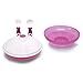Produktbild Childhome- Kinder Thermoteller Set, Warmhalteteller Mit Besteck, 18 x 18 x 7 cm, Pink
