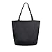 Produktbild Gentle Charming Lady Weibliche Tragbare Große Doppelseitige Casual Canvas Tragetaschen Handtasche Schulter Wiederverwendbare Einkaufstaschen Reisetasche Für Frauen Männer Lebensmittelgeschäft Reise
