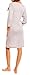Happy Mama. Women's Maternity Nursing Nightdress Breastfeeding Nightshirt. 365p (Orange, 12)