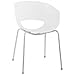 Produktbild Kokoon ch00210wh Napoli Stuhl Kunststoff Weiß 55 x 58 x 79 cm