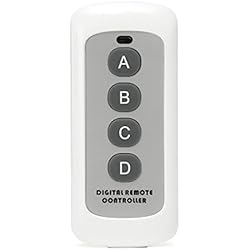 Fangfeen 4 Botón 433MHz Código EV1527 Interruptor de Control Remoto Clave Transmisor inalámbrico RF para el hogar Inteligente Puerta de cochera