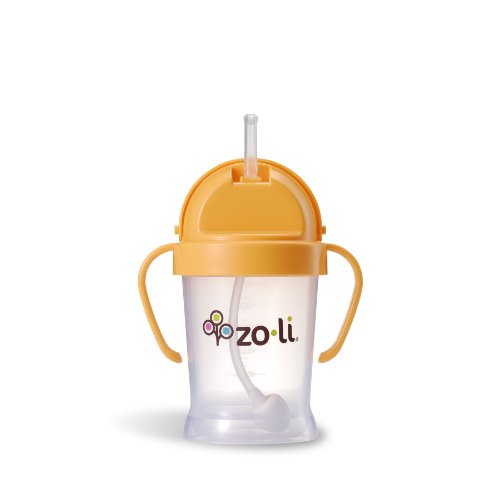 ZoLi Bot Straw Sippy Cup (Orange)