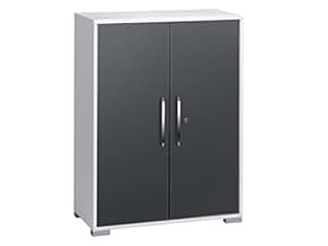 Aktenschrank Büroschrank Aufbewahrungsschrank Schrank Büro Holz "Gerit