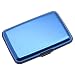 Produktbild JER Aluminium Mappen Kreditkartenhalter Aluma Mappen Kredit RFID Kartenhalter Blocking Blaue Farbe Home prouduct