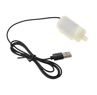 xcluma Fish Tanks Aquarium USB Powered DC 5V Micro Submersible Water Pump