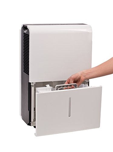 Comfee Luftentfeuchter / Bautrockner MDDP-40DEN1 / (40L in 24H) Raumgröße ca 80M² bzw. 200M³, 1 Stück, Weiß / Schwarz - 5