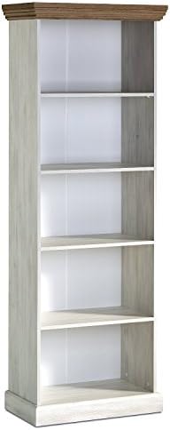 Devonshire Tall Bookcase - White Ash &amp; Oak