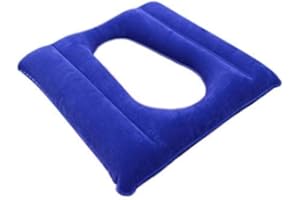 YNHUIOA GHzzY Coussin d'air avec Trou pour Patients Anti-escarres - Coussin Gonflable pour air, adapté aux fauteuils roulants, fauteuils de Toilettes et Lits pour soulager la Pression