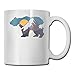 Produktbild Daawqee Becher Coffee Mugs 11oz Funny Cup Milk Juice Or Tea Cup Bear Mountains Birthday