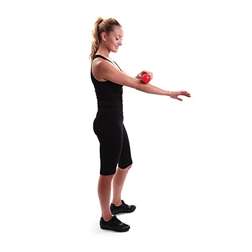 66fit Peanut Massageball Roller, Igelball-Roller gegen Muskelkater und Schmerzen - 6