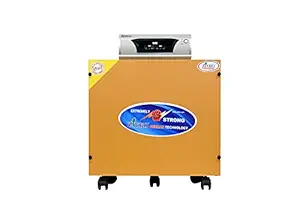 ZIYKO Single Inverter Battery Trolley (Pastel Orange)