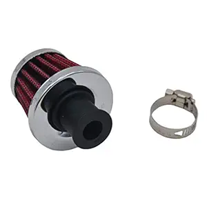 MAXBELL Durable Oil Cold 12mm Air Intake Filter Crank Case Vent Cover Breather