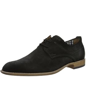 FRETZ MEN - Herren Business Schuhe - Tosco - Schwarz Schuhe in Übergrößen