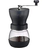 General Glass Coffee Mill Grinder 2 Chamber Filter Coffee