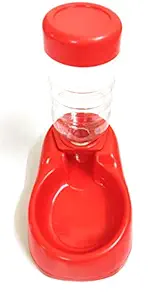 90 Degree Bird Feeder for Balcony Grill Bird Water Feeder for Small Pets Automatic Food Water Feeder Drinking and Feeding Dispenser (Mix Color)