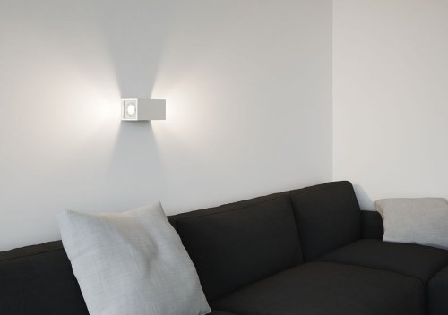 OSRAM LED-Wandleuchte /Tresol /silber /Innen /horizontale und vertikale Montage /LED-Spots 60° schwenkbar /4,5 Watt /warmweiß-3000K - 7