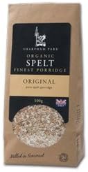 Sharpham Park Organic Spelt Porridge, 500g