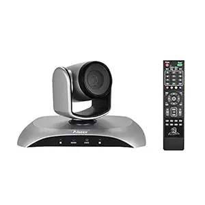 Homgee 1080P USB Video Conference Camera 10X Optical Zoom AF Auto Scan Plug-N-Play with Infrared Remote Control