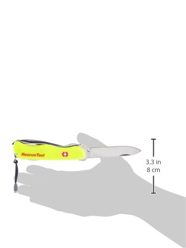 Victorinox Taschenwerkzeug Rescue Tool Gelb Nachleuchtend in Nylon Etui, 0.8623.N - 3