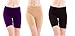 Klugger Trendy soft & Comfortable 4 way stretchable Cycling Shorts/Tights/ (pack of 3) Black, Purple and Skin RS.359.00