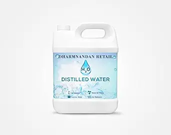 Distilled Water for Battery, Inverter, Laboratory, Steam Appliances (5 Ltr.)