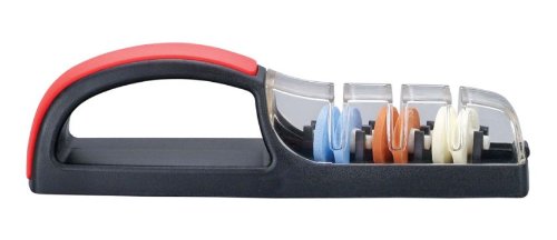 MinoSharp 550-BR Plus 3 Universalschleifer (schwarz/rot)
