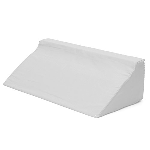Preisvergleich Produktbild MYAMIA Saure Reflux Schaum Bett Keilkissen Beinhöhe Zurück Lendenwirbelsäule-Weiß