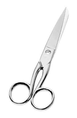 Wedo 909556 Schere Stahl (poliert 6 Zoll poliert, rostfrei, 15,3 cm) chrom