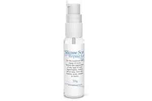OPTIMUM-FX Silicone Scar Repair Gel Treatment Liquid for The Repair of Any Type of Scar Hypertrophic Keloid Old or New from Skin Trauma Acne Surgery or Burns 30 Grams (1)