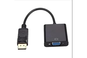 GENERIC HD Display Port DP Male to VGA Female Adapter Converter Cable Lead DisplayPort