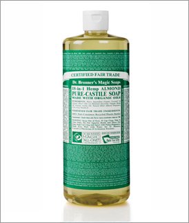 Dr. Bronner's Magic Soaps: Liquid Castile Soap, Almond 32 oz