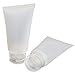 10 PCS 50ml Empty Refillable Travel Plastic Matte Flip Cap Cosmetic Body Hand Lotion Shampoo Squeeze Bottle