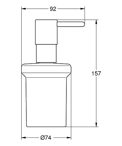 Grohe Essentials Universals Seifenspender, chrom, 40394001 - 2