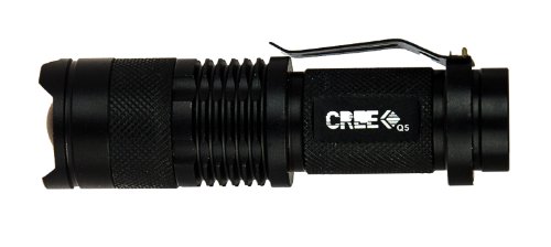 LED Taschenlampe Cree Q5 7 Watt High Power LED Lampe 700 Lumen Handlampe Aluminiumgehäuse Zoomfunktion 3 Leuchtstufen wasserdicht led light von Kobert-Goods - 3