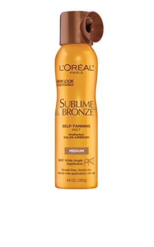 Sublime LOreal Paris Bronze Pro Perfect Airbrush, Medium Natural Tan, 4.6 Ounce RS.1188 (50.00% Off) - Amazon