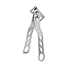 Footful Stainless Steel Thick Nail Clippers with Rotating Swivel Head Large